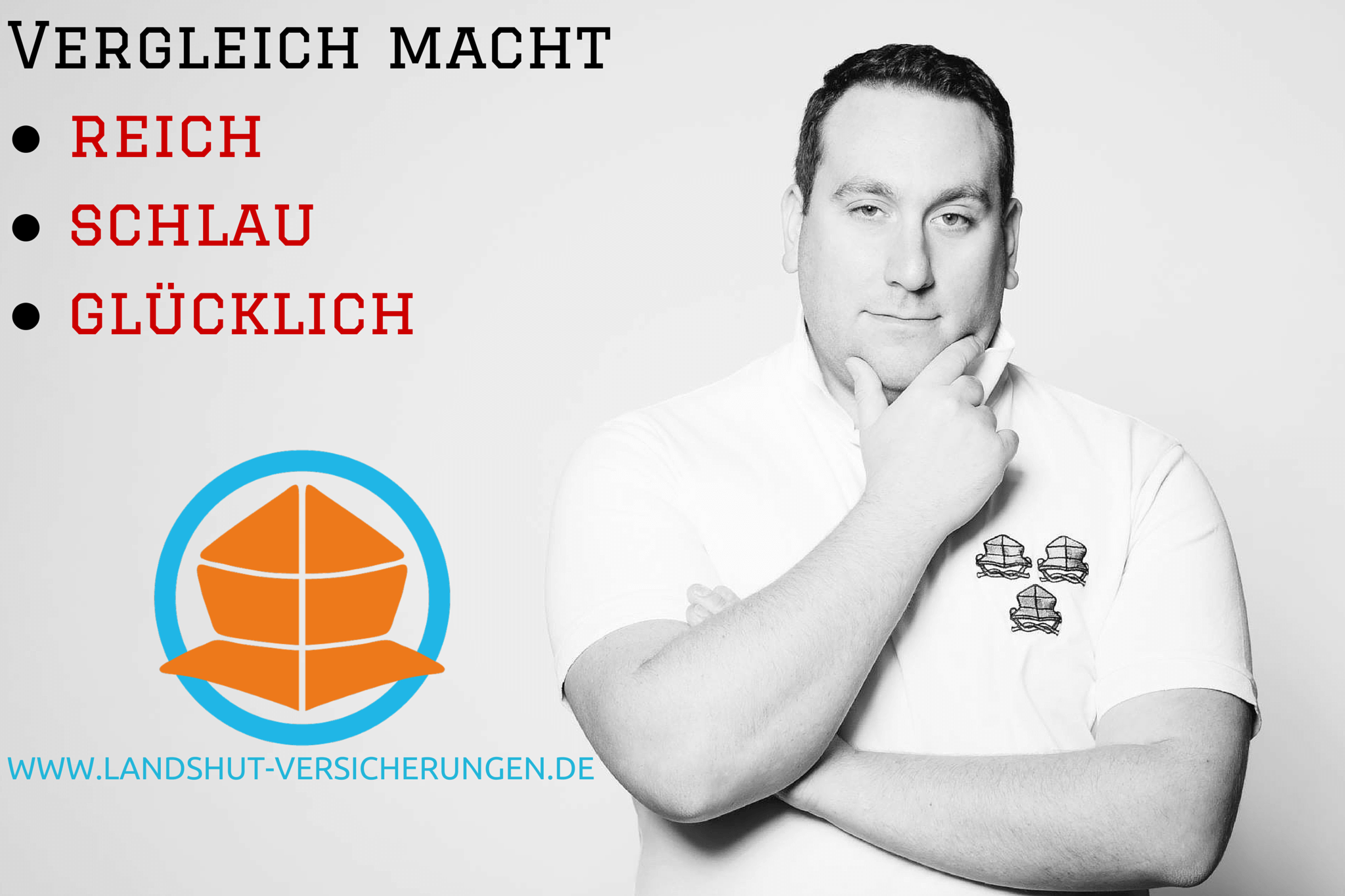 Vergleich macht bei Versicherungen reich, schlau und glücklich!